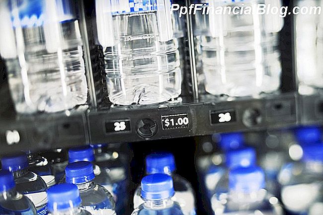 Víz palackok automatában