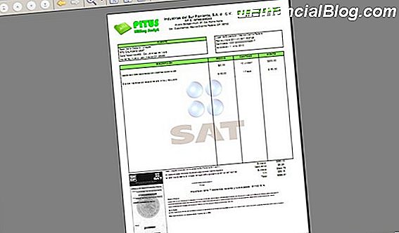 Plantilla de factura de muestra con impuestos GST y PST