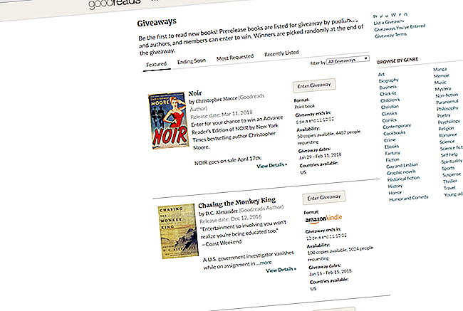 Gratis Book Giveaway Sites: Hvor kan man vinde gratis bøger